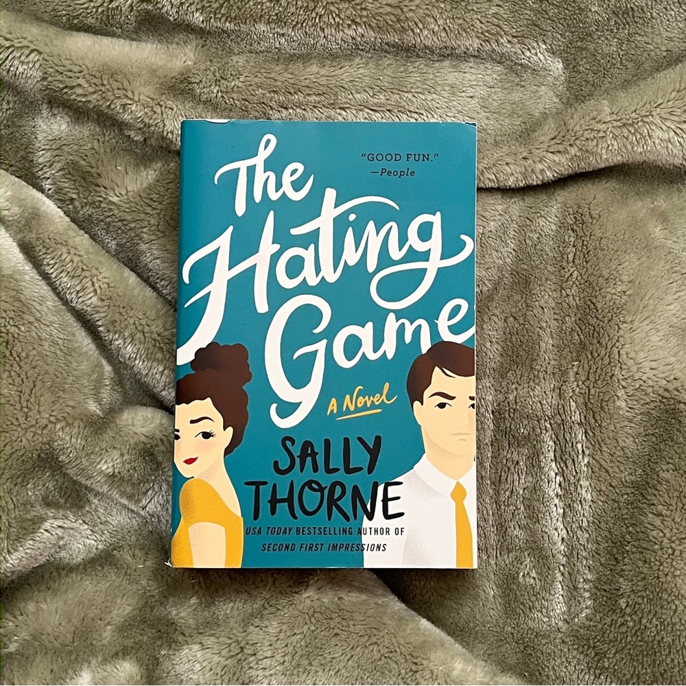 romance book — the hating game by sally thorne (small version)